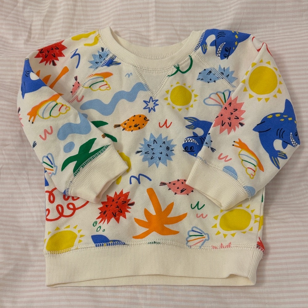 Old Navy Kids Graphic Sweatshirt - Multicolor
